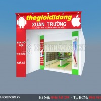 Thiết Kế Cửa Hàng Thế Giới Di Động Xuân Trường - Anh Nam - TP. Hồ Chí Minh